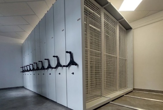 передвижные стеллажи