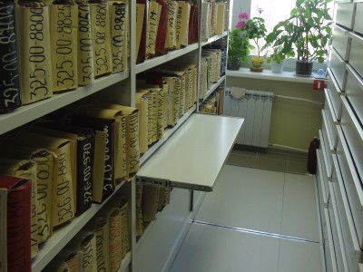 Стеллажи для документов